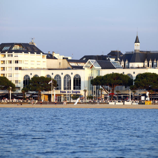 Vue du Palais des congrès